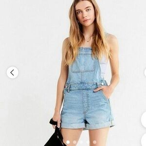 BDG Light Blue Women's Denim Overalls